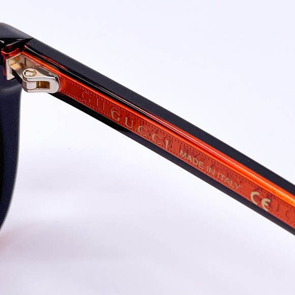 NEW GUCCI GG1039S 003 BLACK RED SUNGLASSES GUCCI - Picture 11 of 14